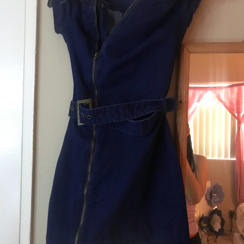 Denim dress